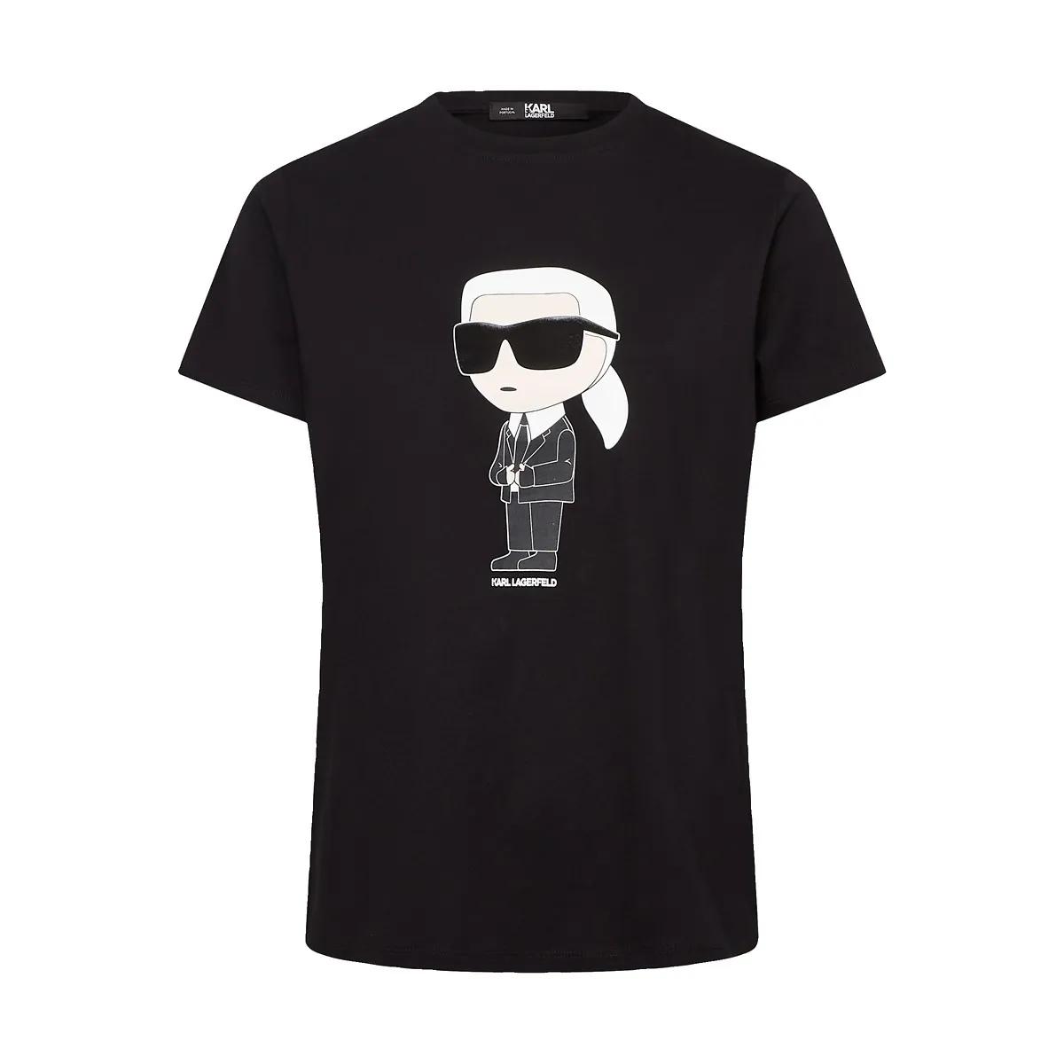 Thumbnail - Karl Lagerfeld - KARL IKONIK -T-SHIRT - Größe XS - schwarz