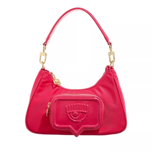 Chiara Ferragni Range F - Eyelike Pocket, Sketch 08 Bags Fucsia Red Shoulder Bag