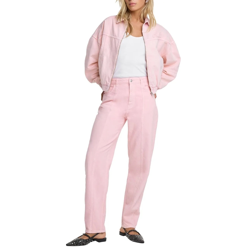 ALIX Hose Alix The Label Linen Look Pants Pantalons Roze 250 rose(Image 3)