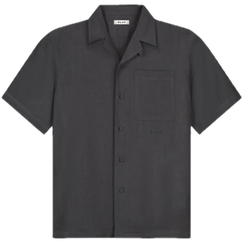 ØLÅF Legeres Oberteil shirt grey grau