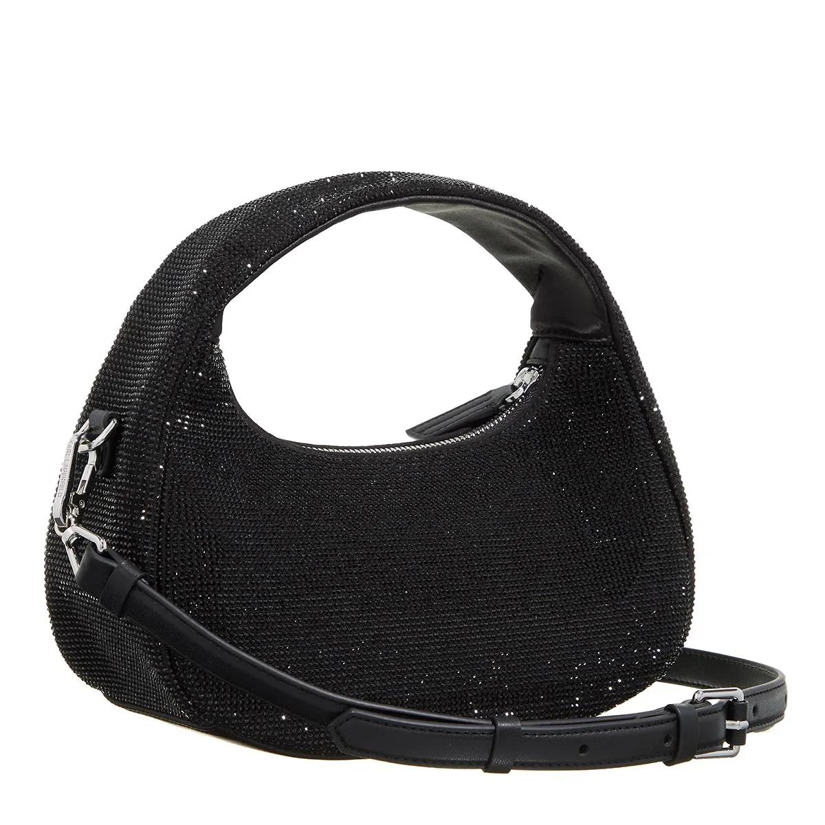 Karl Lagerfeld Hobo bags K Evening Signature Sm Hobo in zwart