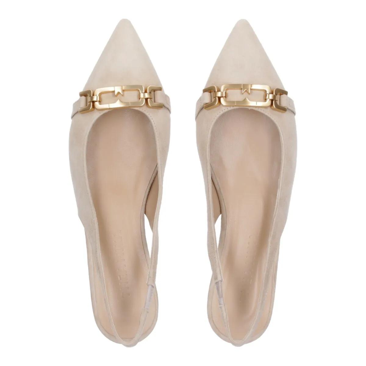 Thumbnail - Thea Mika Ballerinas - Sling-Ballerinas - Gr. 40 (EU) - in Creme - für Damen