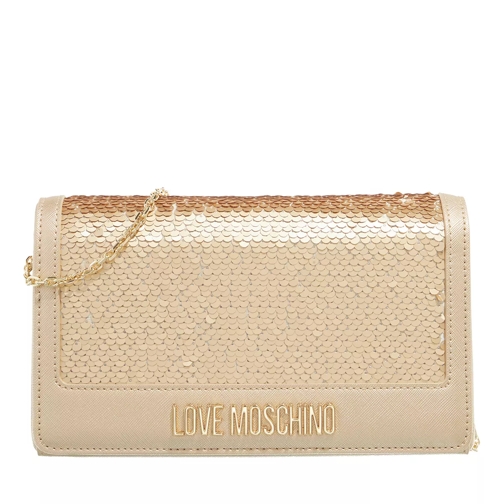 Love Moschino Smart Daily Bag Gold Crossbody Bag