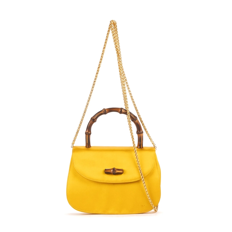 Gucci Crossbody Bag Night Evening gelb