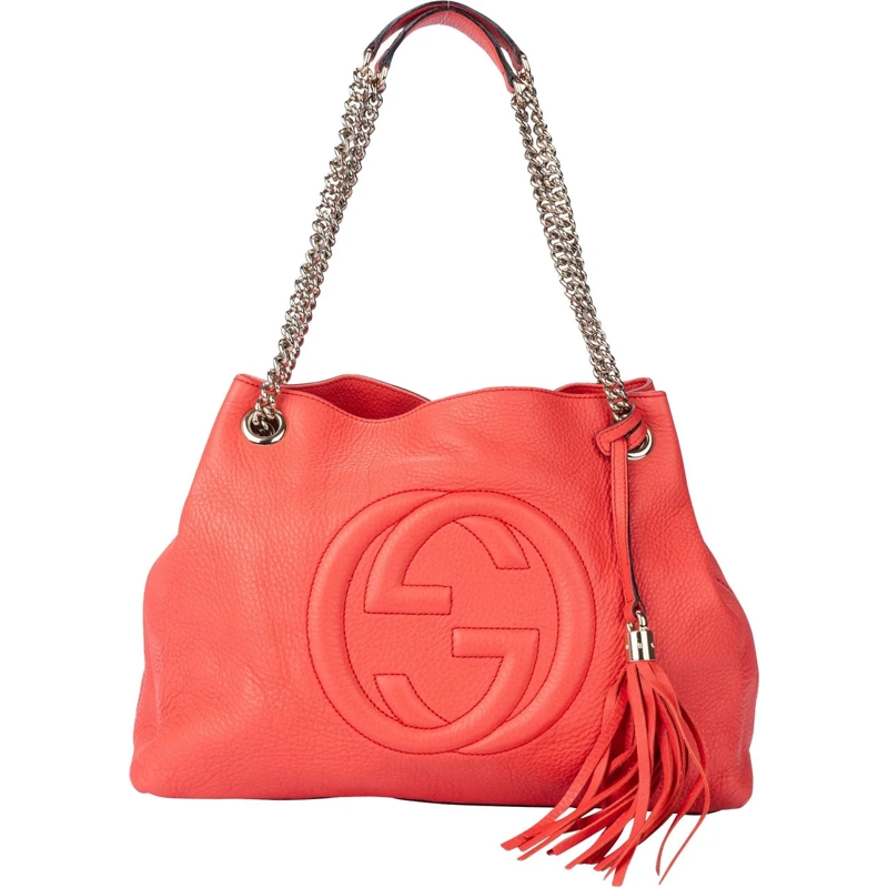 Gucci Schultertasche Gucci GG Leather Soho Crossbody Bag mehrfarbig