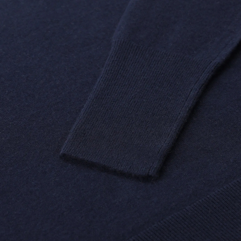 Sminfinity Pullover Rollkragenpullover Comfy Turtle Jumper blau(Image 6)