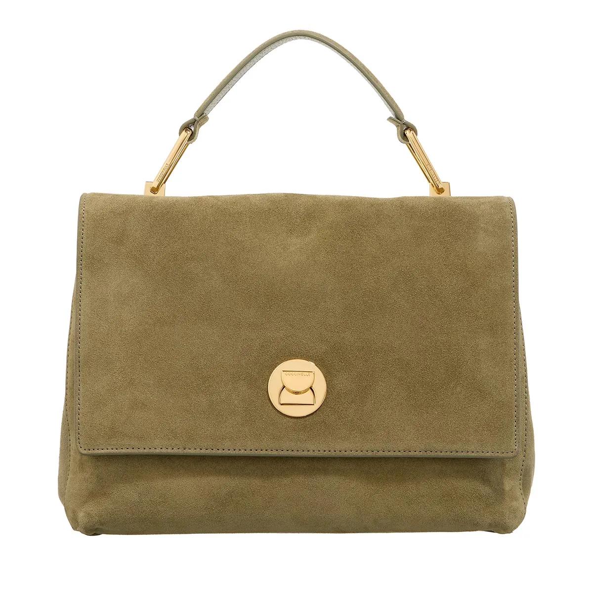 Coccinelle Crossbody Bags - Liya Suede - Gr. unisize - in Grün - für Damen