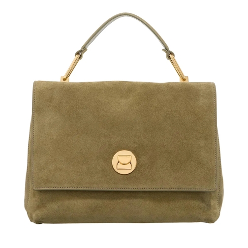 Coccinelle Liya Suede Laur.Gre/Lau.Gr Satchel