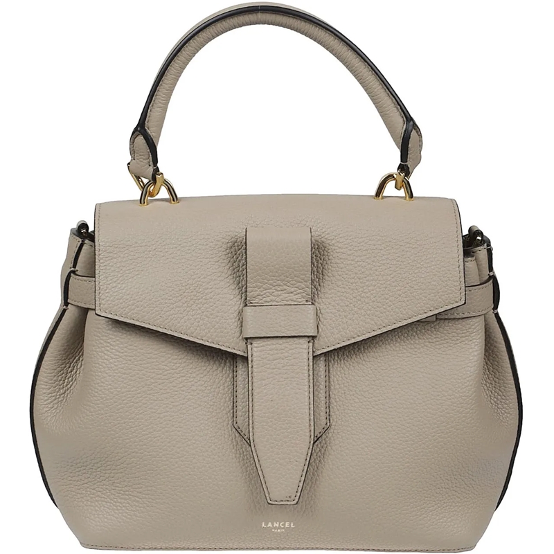 Lancel Tote Charlie Small Bag Nude & Neutrals beige