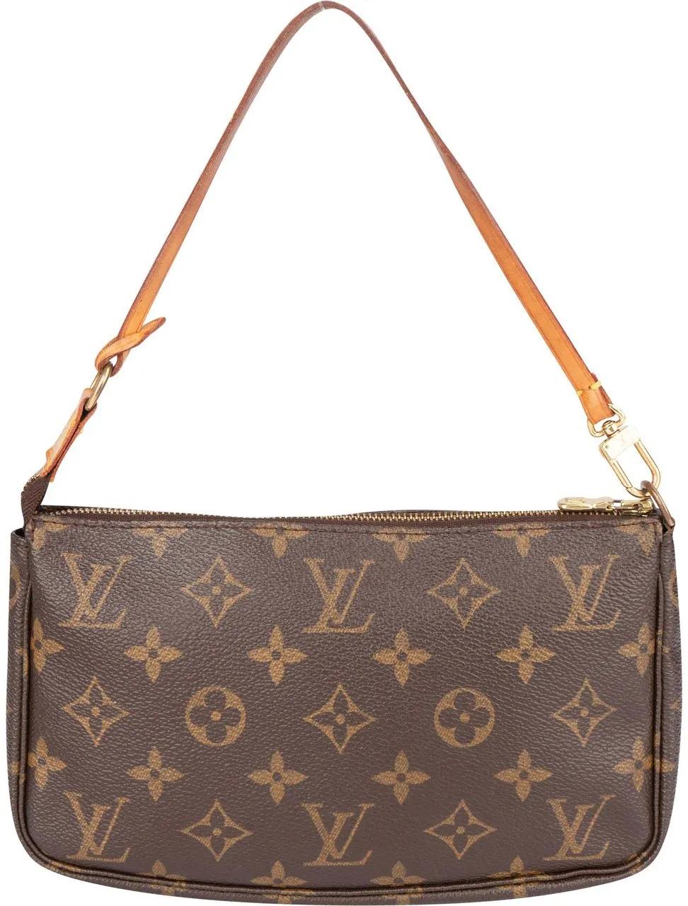 Louis Vuitton Crossbody Bags - Louis Vuitton Canvas Monogram Pochette Accessoire - Gr. unisize - in Bunt - für Damen
