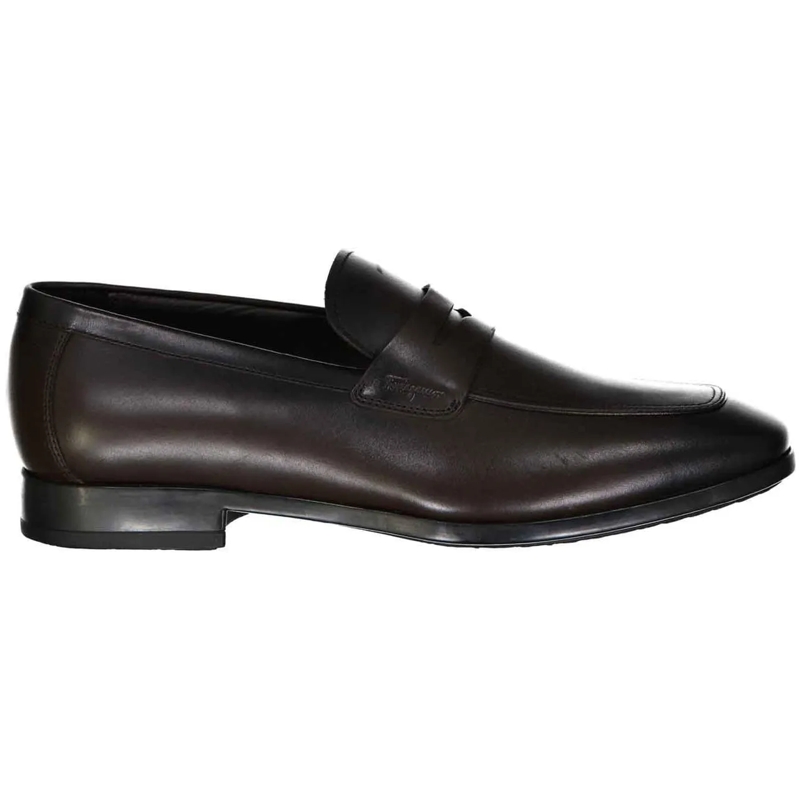 Salvatore Ferragamo T-shirt Salvatore Ferragamo Gray Loafers braun