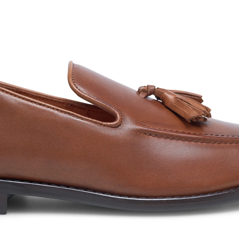Henry Stevens Monkstraps Loafer Wallace TL cognac(Image 3)