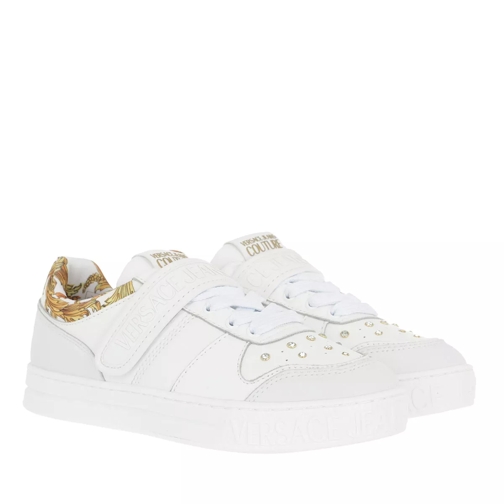 Versace Jeans Couture Linea Fondo Court 88 Sneaker White Gold Low-Top Sneaker