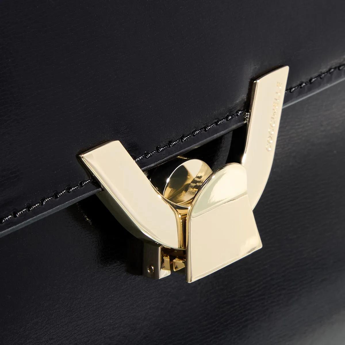 Coccinelle Crossbody bags dew Shiny Calf in zwart