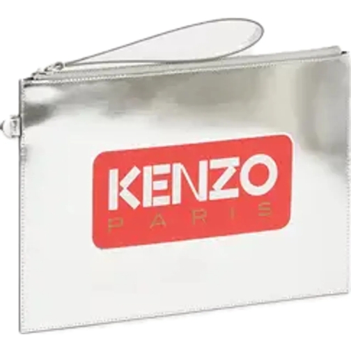 Kenzo Pochette Bags Silver silber