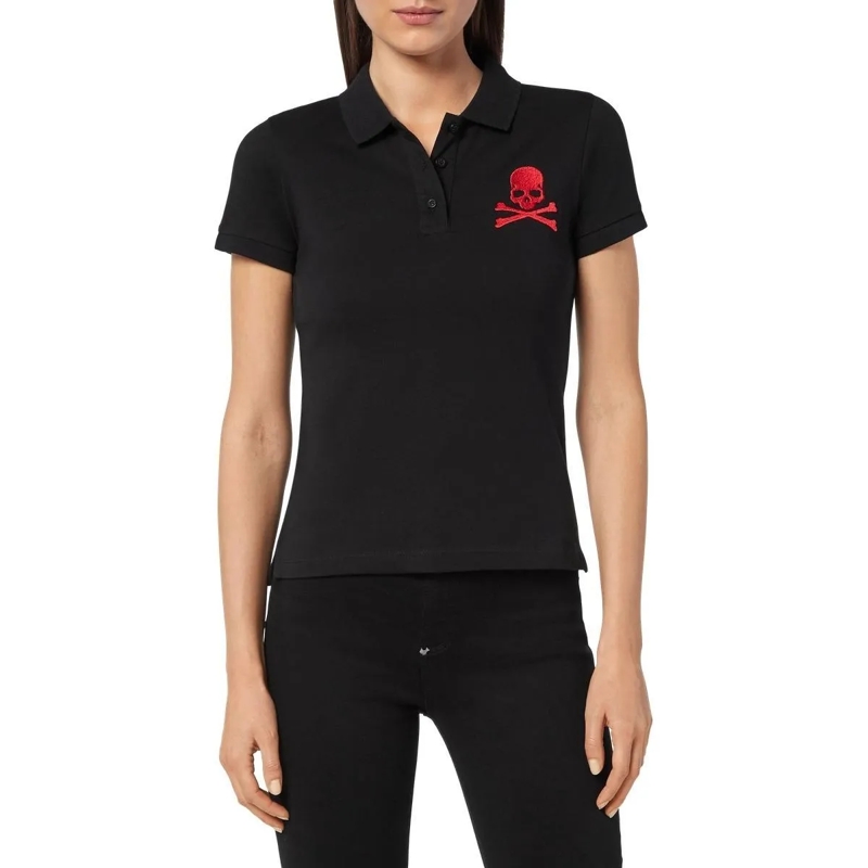 Philipp Plein Poloshirt Poloshirt schwarz(Image 2)