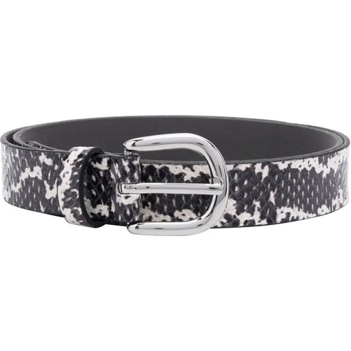 Isabel Marant Gürtel Zap Snake-effect Belt schwarz