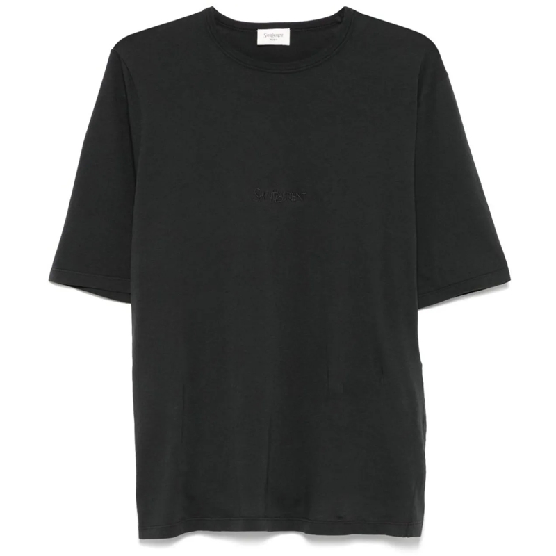 Saint Laurent T-Shirt T-Shirts And Polos Black schwarz