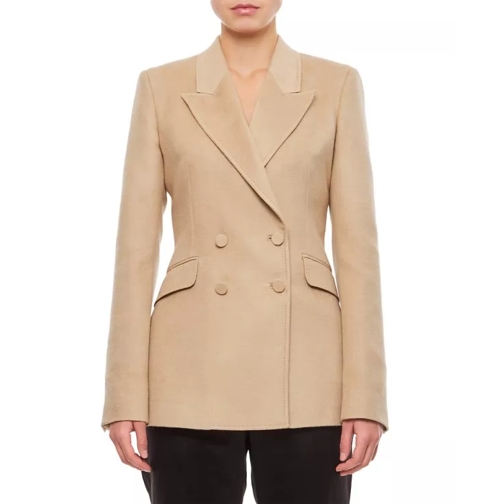 Gabriela Hearst  Silk Fitted Blazer Brown