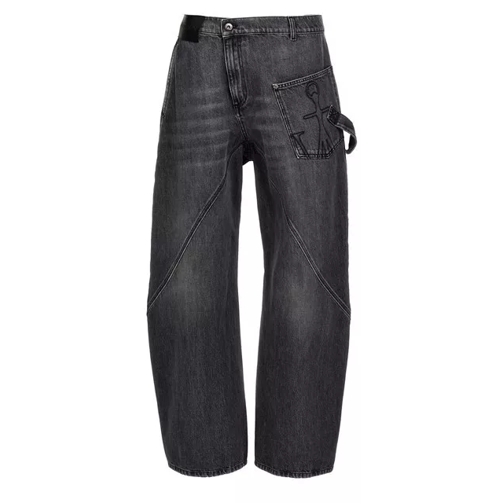 J.W.Anderson Twisted Workwear Jeans Black 