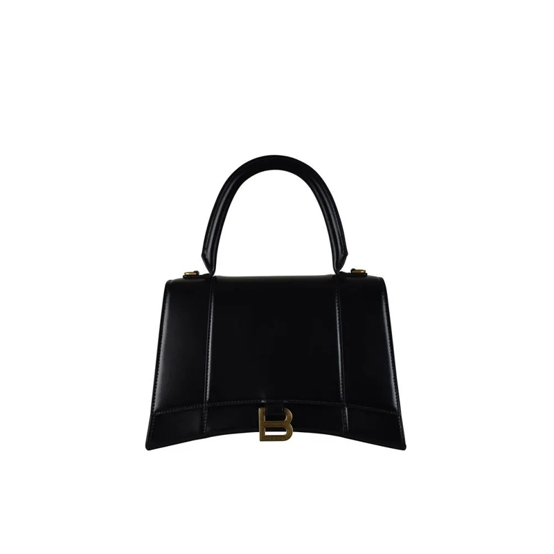 Balenciaga Schultertasche Hourglass Handbag Black
