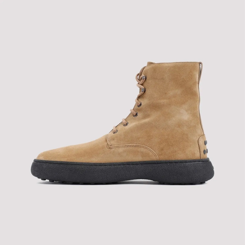 Tod's Schnürstiefel Winter Gommino Boots Brown(Image 11)