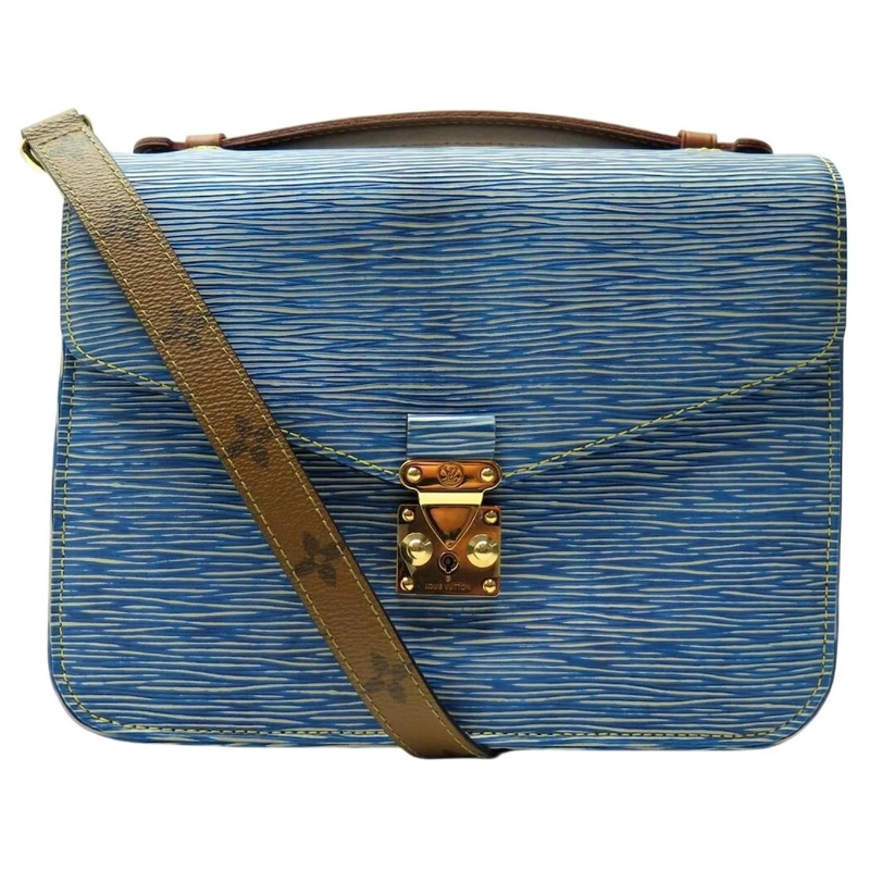 Louis Vuitton Crossbody Bag LOUIS VUITTON METIS EPI-LEDER BLAUE MONOGRAMM-UMKE blau