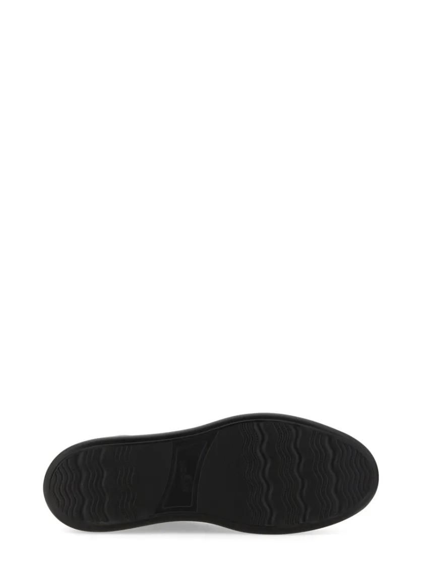 Thumbnail - Hogan Low-Top Sneaker - Double Layer Printed Wood Long Dress - Gr. 11 - in Schwarz - für Damen