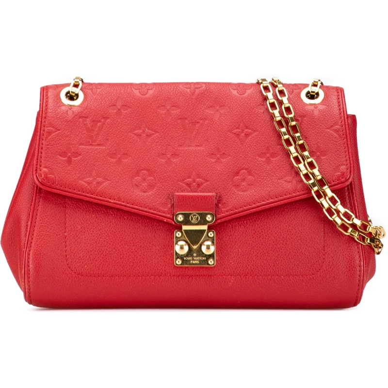 Louis Vuitton Sac à bandoulière Monogram Empreinte Saint Germain PM rot