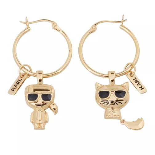 Karl Lagerfeld K/Ikonik Sm Hoop Earrings A780 Gold Ring