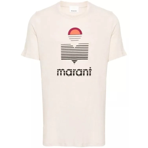 Isabel Marant Ecru Karman T-Shirt Neutrals 