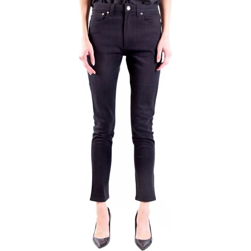 Burberry Jeans à jambe fine Jeans Black schwarz