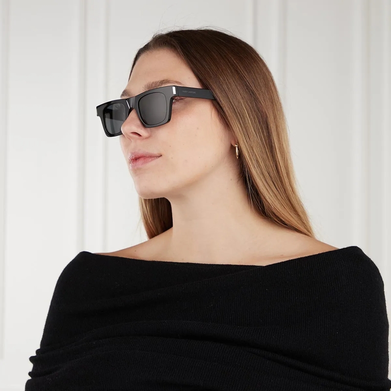 Saint Laurent Sonnenbrille SL 719-001 Black-Black-Black(Image 2)