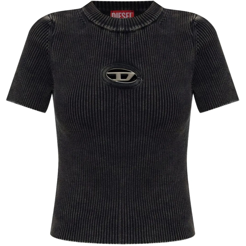 Diesel T-Shirt T-Shirts And Polos Black schwarz