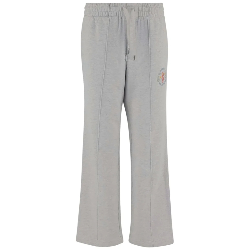 Casablanca Jogginghose Wide Leg Casual Pants With Elasticated Waist Grey