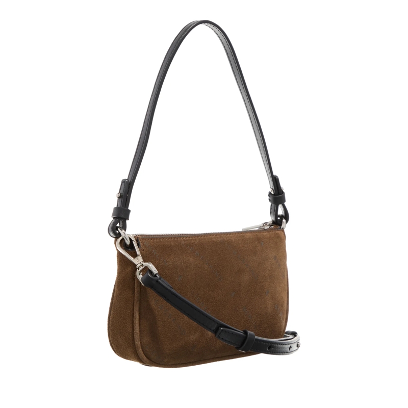Liebeskind Berlin Sac à bandoulière Monogram Diagonal Hydro Suede Crossbody Bag XS Safari(Image 4)