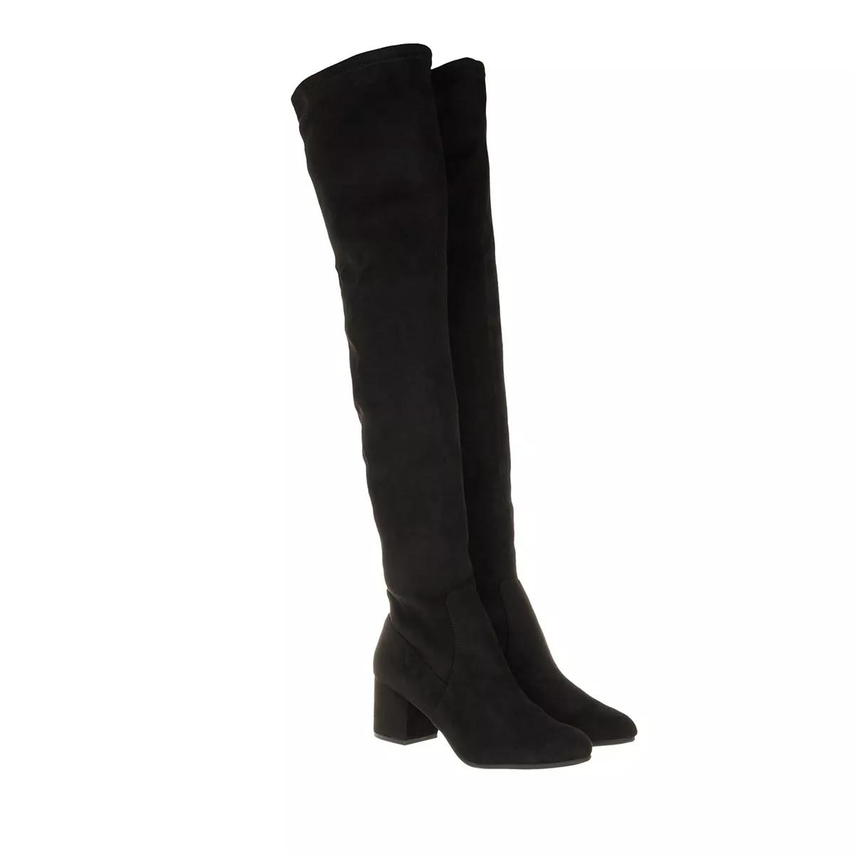 Steve madden over shop knee boots suede