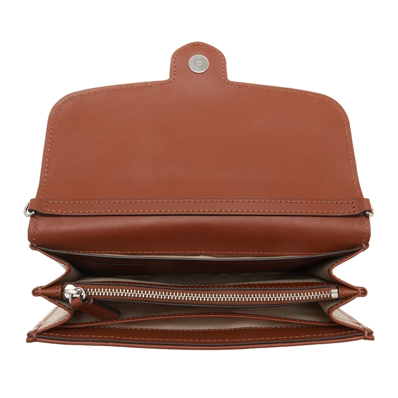 Lauren Ralph Lauren Portefeuille sur chaîne Adair 20 Wallet On A Chain Large Natural/Lauren Tan(Image 5)