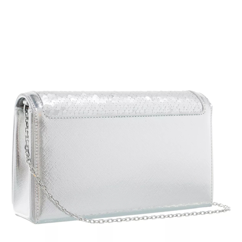 Love Moschino Crossbody Bag Smart Daily Bag Silver(Image 3)