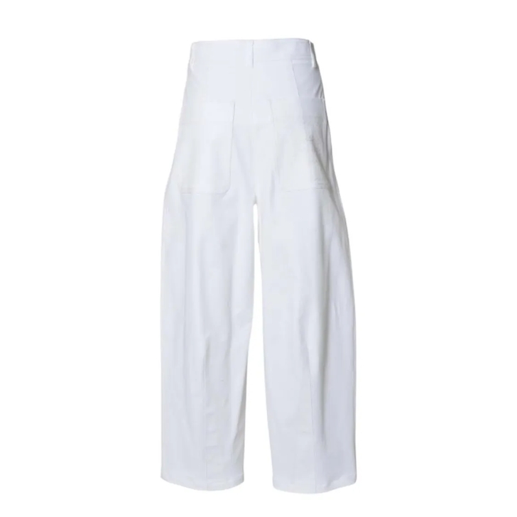 パンツ Max Mara Mina Baggy Trousers In White Twill 1131045206001-e-mina.jpg