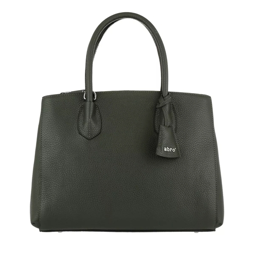 Abro Adria Leather Satchel Bag Forest Cartable