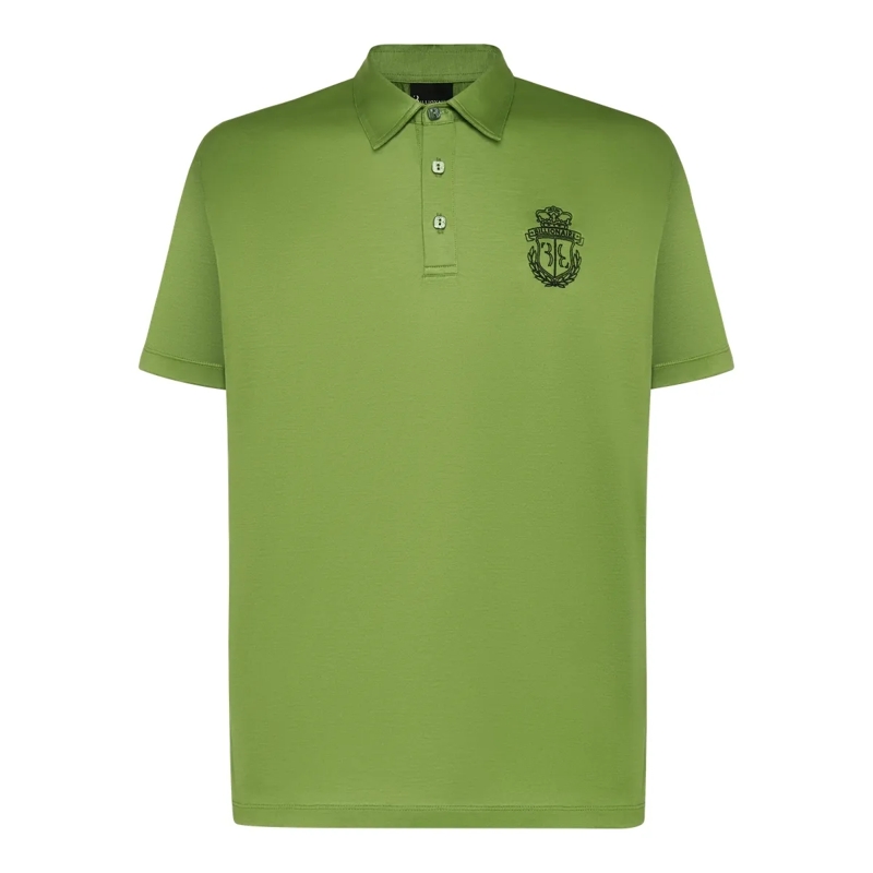 BILLIONAIRE Top Poloshirt Crest grün