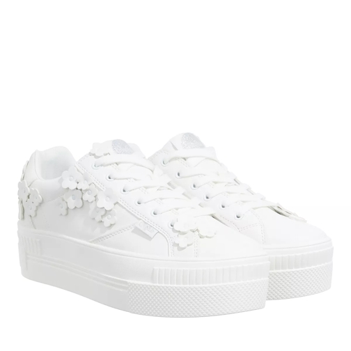 Buffalo Paired Daisy White sneaker à plateforme