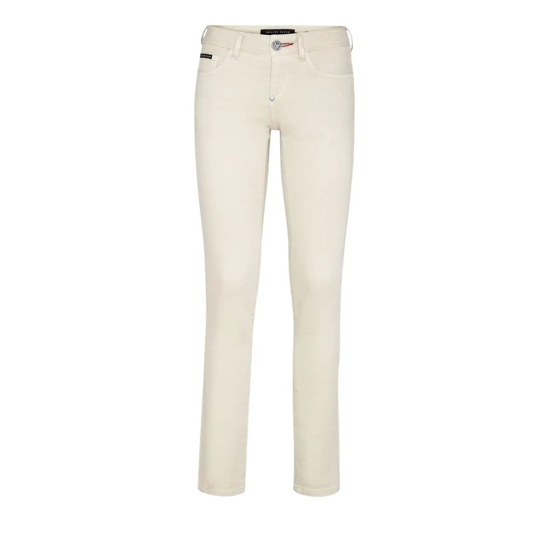 Philipp Plein Jeans Jeans Slim Fit Iconic Plein beige