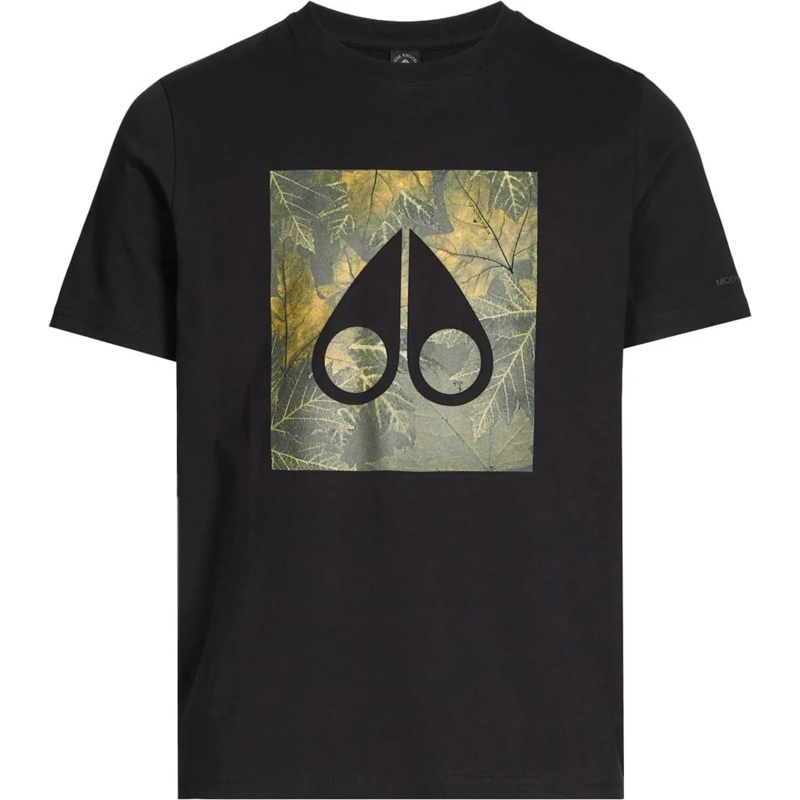 Moose Knuckles T-Shirt Hemlock Tee Black schwarz