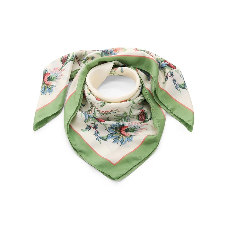 Etro Écharpe légère Tuch aus Seide mehrfarbig