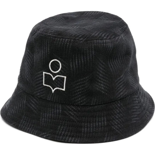 Isabel Marant  Haley Logo Bucket Hat schwarz