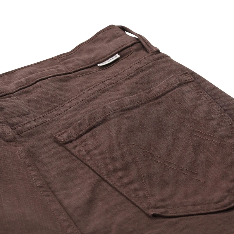 Mother Wide Leg Jeans Jeans The Undercover Sneak braun(Image 4)