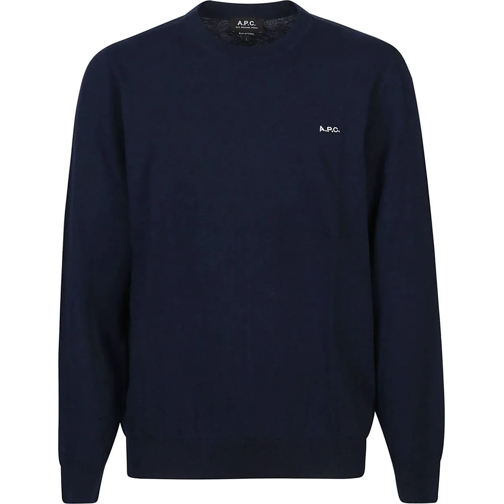 A.P.C.  Mayeul Sweater Blue blau