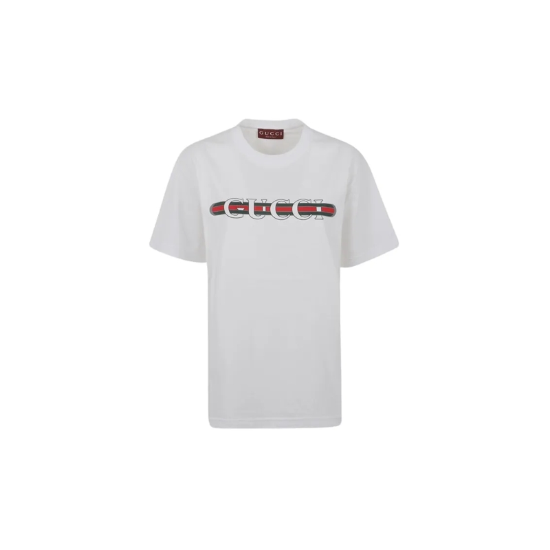 Gucci T-Shirt T-Shirt Ancora G Loved White